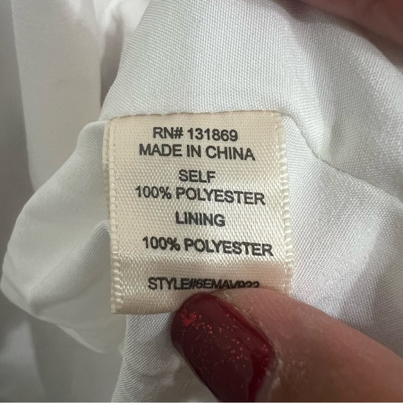 Jessica Simpson XL Colorful Floral Sleeveless Asymmetric Hem Ruffle Fairy Dress - Picture 7 of 8